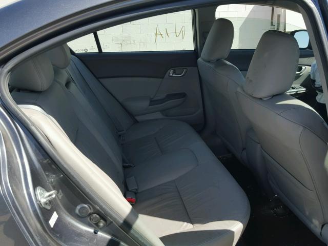 19XFB2F97CE318361 - 2012 HONDA CIVIC EXL 灰色 照片 6