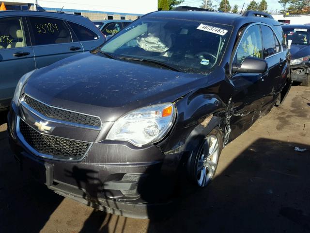 2GNFLEEKXD6210490 - 2013 CHEVROLET EQUINOX LT GRAY photo 2