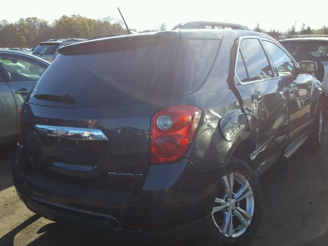 2GNFLEEKXD6210490 - 2013 CHEVROLET EQUINOX LT GRAY photo 4