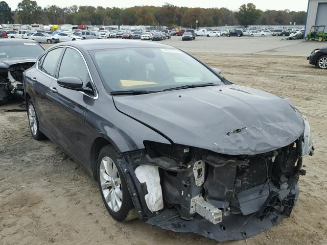 1C3CCCCB8FN584019 - 2015 CHRYSLER 200 C GRAY photo 1