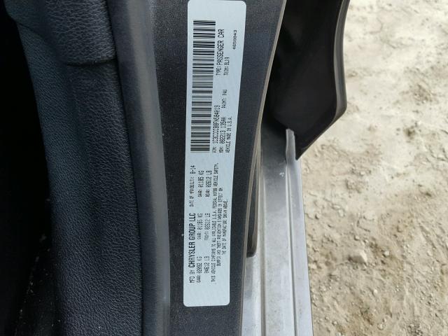 1C3CCCCB8FN584019 - 2015 CHRYSLER 200 C GRAY photo 10