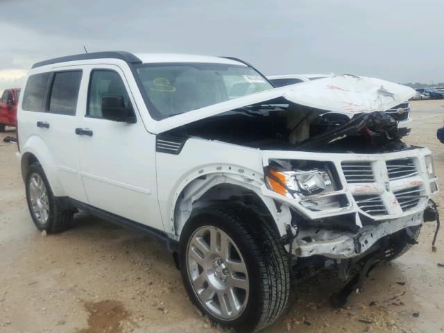 1D4PT4GK4BW582644 - 2011 DODGE NITRO HEAT WHITE photo 1