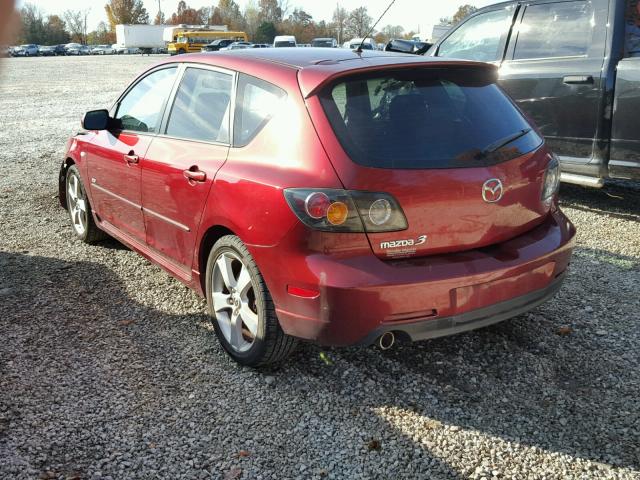 JM1BK143761442354 - 2006 MAZDA 3 HATCHBAC RED photo 3