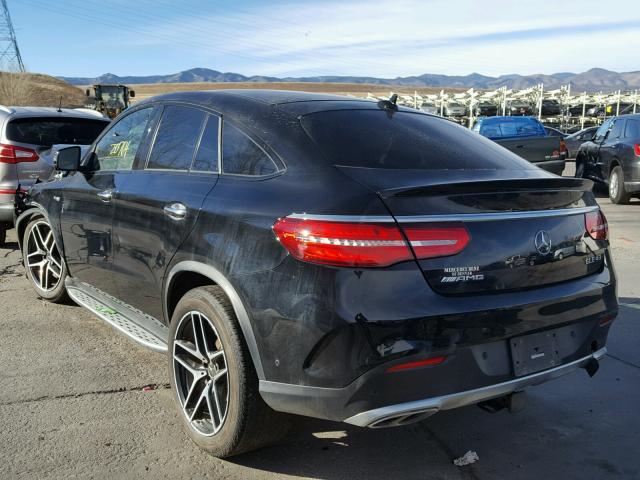 4JGED6EB0HA061079 - 2017 MERCEDES-BENZ GLE COUPE BLACK photo 3