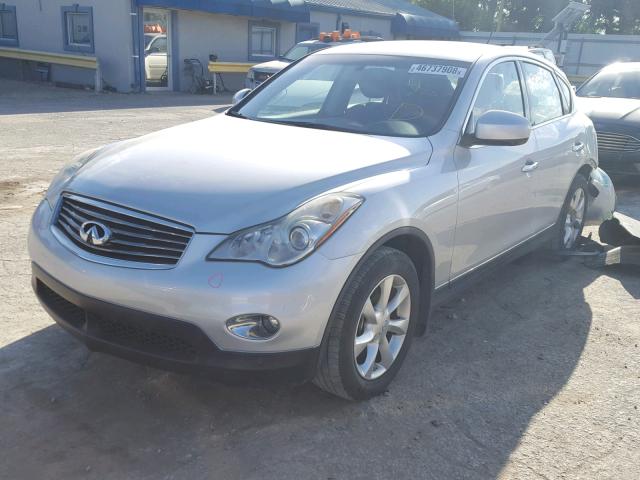 JN1AJ0HR1AM757877 - 2010 INFINITI EX35 BASE SILVER photo 2