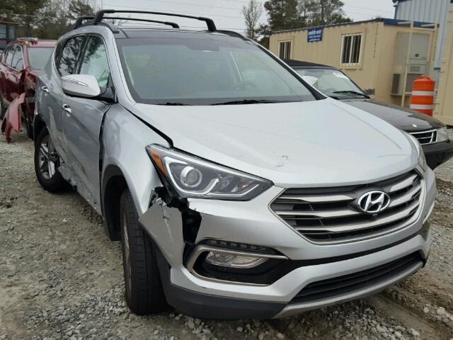 5XYZU3LB5HG414469 - 2017 HYUNDAI SANTA FE S SILVER photo 1