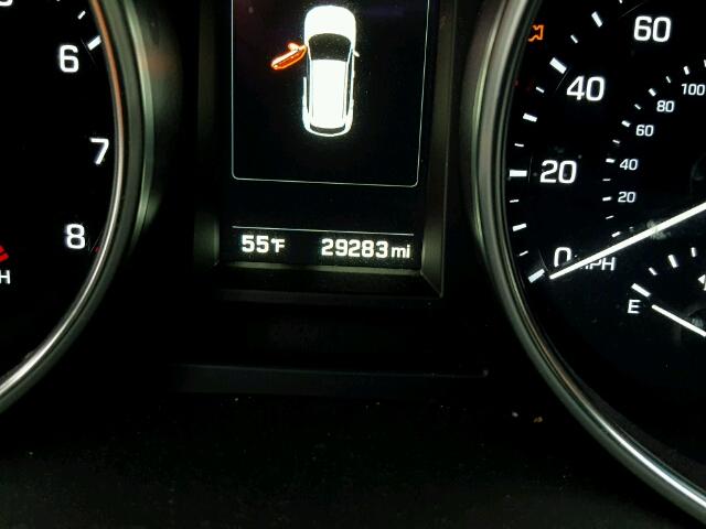 5XYZU3LB5HG414469 - 2017 HYUNDAI SANTA FE S SILVER photo 8