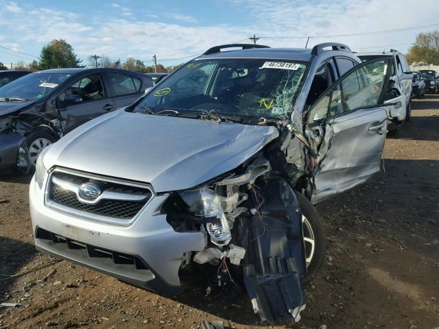 JF2GPAVC1D2897327 - 2013 SUBARU XV CROSSTR SILVER photo 2