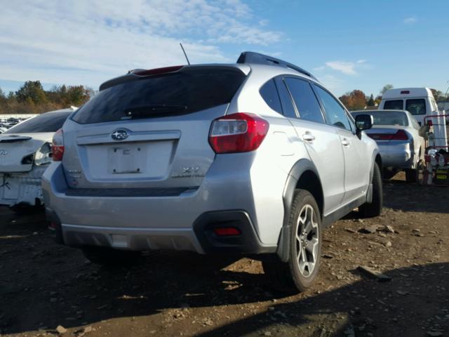 JF2GPAVC1D2897327 - 2013 SUBARU XV CROSSTR SILVER photo 4