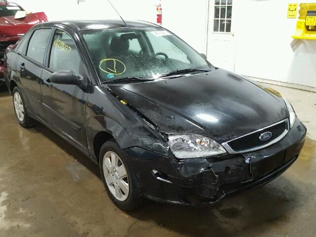 1FAFP34N46W201487 - 2006 FORD FOCUS ZX4 BLACK photo 1