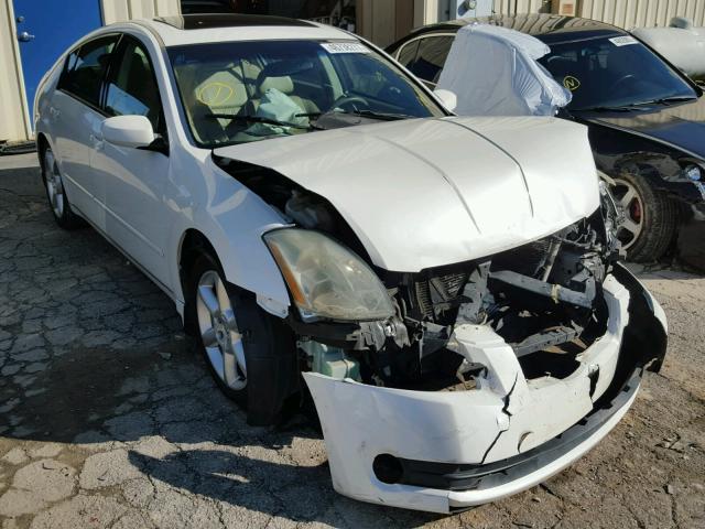 1N4BA41E14C903825 - 2004 NISSAN MAXIMA SE WHITE photo 1