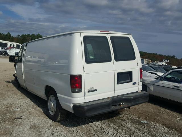 1FTNE14L37DA92399 - 2007 FORD ECONOLINE WHITE photo 3