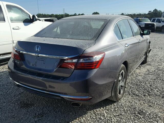 1HGCR2F35GA086816 - 2016 HONDA ACCORD GRAY photo 4