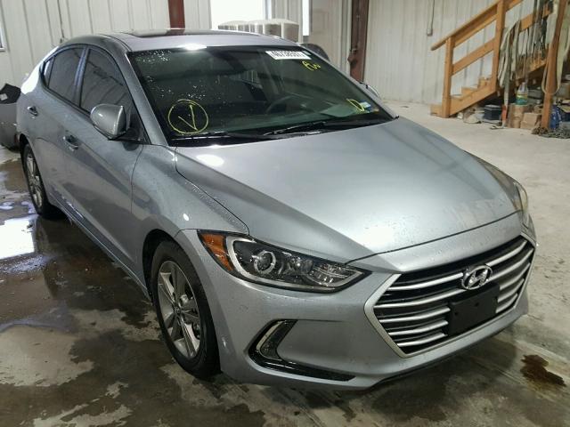 5NPD84LFXHH184623 - 2017 HYUNDAI ELANTRA SE GRAY photo 1