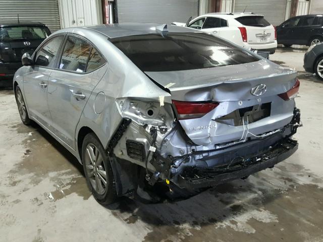 5NPD84LFXHH184623 - 2017 HYUNDAI ELANTRA SE GRAY photo 3