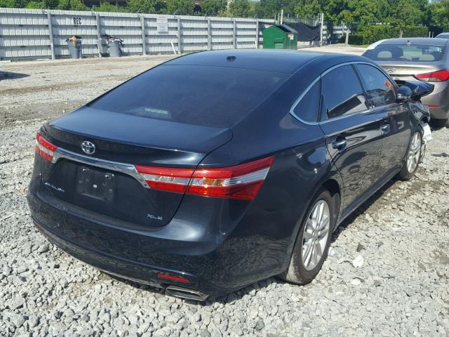 4T1BK1EB6FU168418 - 2015 TOYOTA AVALON XLE BLACK photo 4