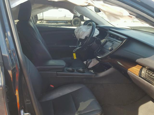 4T1BK1EB6FU168418 - 2015 TOYOTA AVALON XLE BLACK photo 5