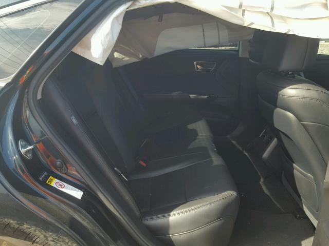 4T1BK1EB6FU168418 - 2015 TOYOTA AVALON XLE BLACK photo 6