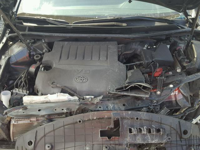 4T1BK1EB6FU168418 - 2015 TOYOTA AVALON XLE BLACK photo 7