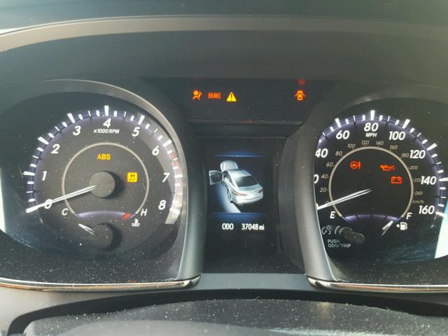 4T1BK1EB6FU168418 - 2015 TOYOTA AVALON XLE BLACK photo 8