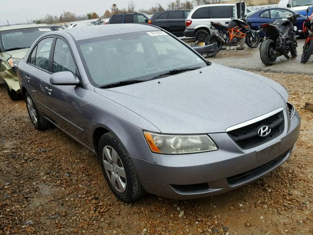 5NPET46C97H266670 - 2007 HYUNDAI SONATA GLS GRAY photo 1