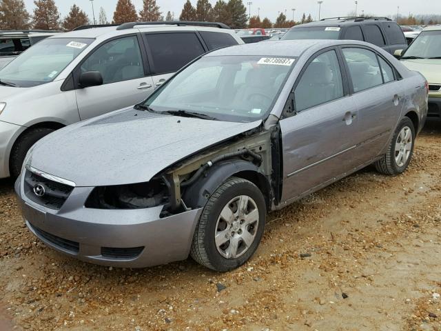 5NPET46C97H266670 - 2007 HYUNDAI SONATA GLS GRAY photo 9