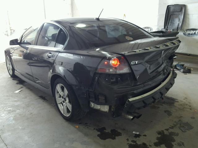 6G2EC57Y58L988416 - 2008 PONTIAC G8 GT GRAY photo 3