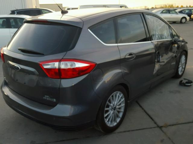 1FADP5BUXEL515528 - 2014 FORD C-MAX SEL GRAY photo 4