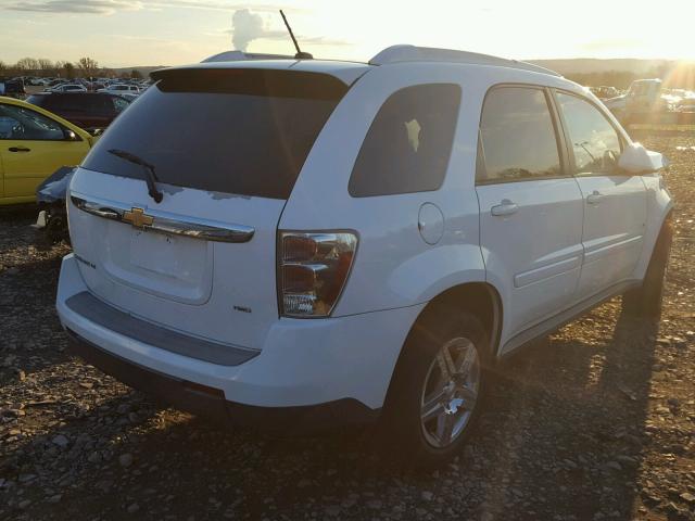 2CNDL73F476099078 - 2007 CHEVROLET EQUINOX LT WHITE photo 4