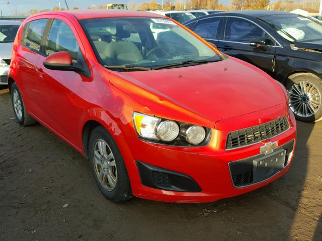 1G1JA6SH7C4114123 - 2012 CHEVROLET SONIC LS Նարնջագույն լուսանկար 1