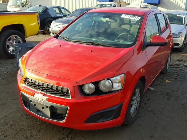 1G1JA6SH7C4114123 - 2012 CHEVROLET SONIC LS Նարնջագույն լուսանկար 2