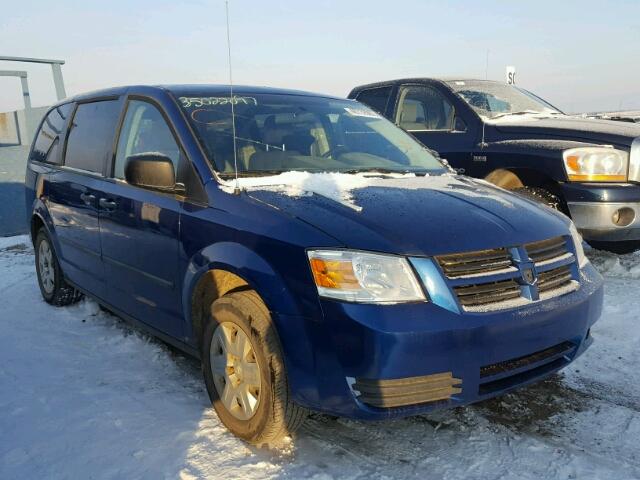 2D4RN4DE1AR446514 - 2010 DODGE GRAND CARA BLUE photo 1