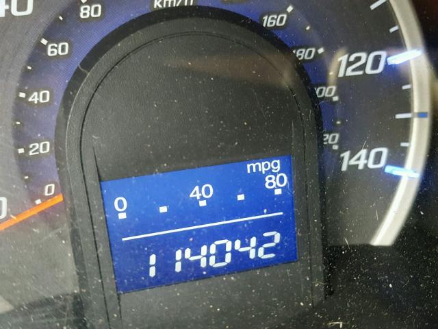 JHMGE87659S044018 - 2009 HONDA FIT SPORT ORANGE photo 8