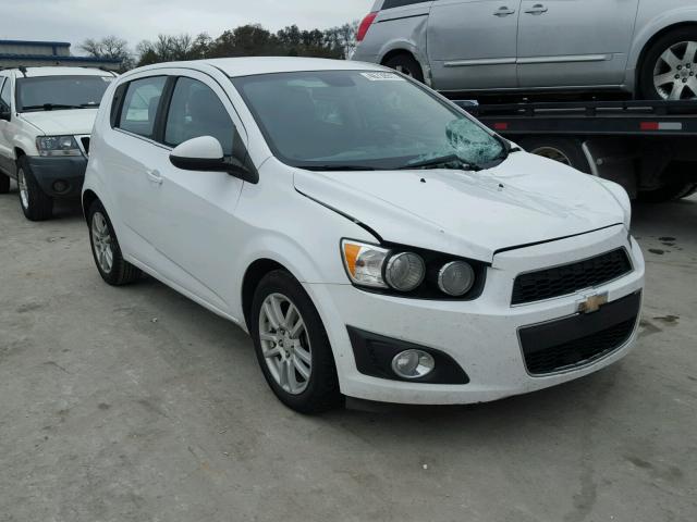 1G1JC6SH8D4137163 - 2013 CHEVROLET SONIC LT WHITE photo 1