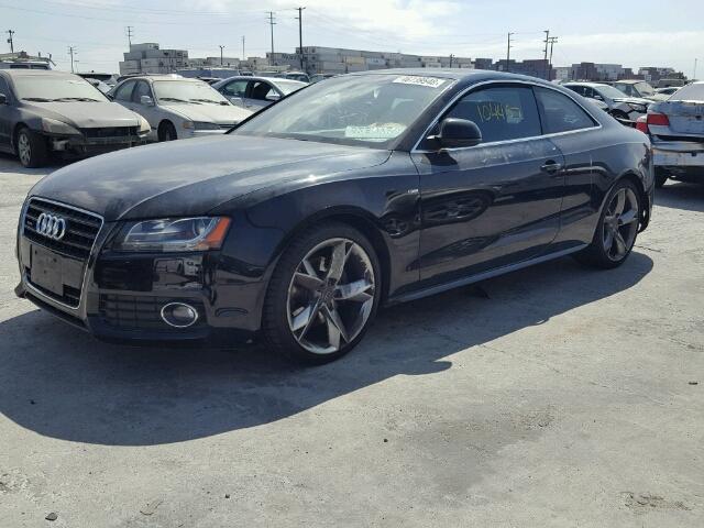 WAUDK78T18A034924 - 2008 AUDI A5 QUATTRO BLACK photo 2