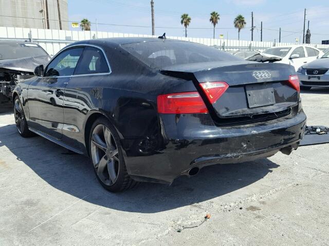 WAUDK78T18A034924 - 2008 AUDI A5 QUATTRO BLACK photo 3