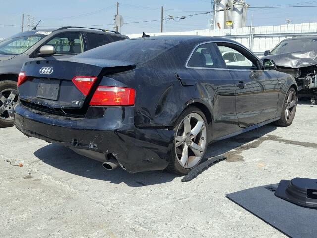 WAUDK78T18A034924 - 2008 AUDI A5 QUATTRO BLACK photo 4