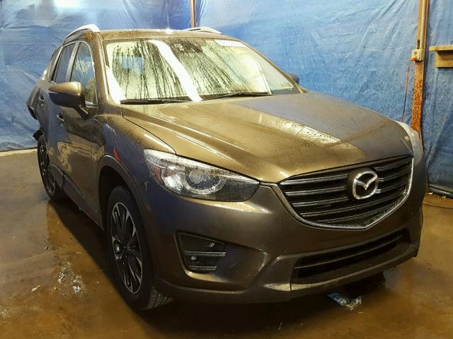 JM3KE4DY1G0712889 - 2016 MAZDA CX-5 GT GRAY photo 1