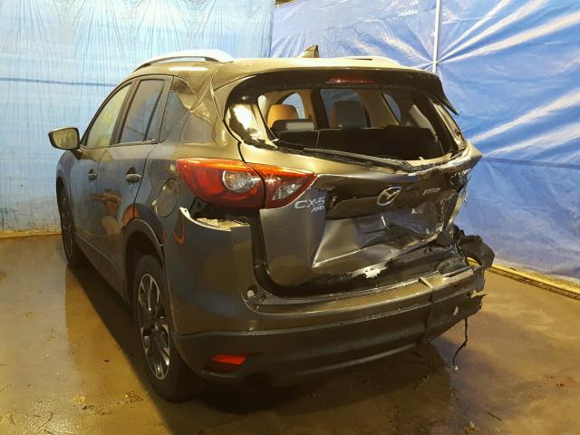 JM3KE4DY1G0712889 - 2016 MAZDA CX-5 GT GRAY photo 3