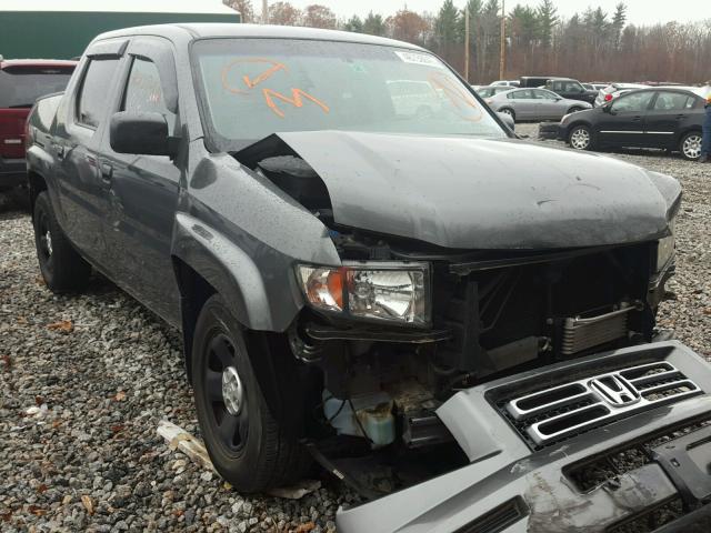 2HJYK16248H524525 - 2008 HONDA RIDGELINE GRAY photo 1