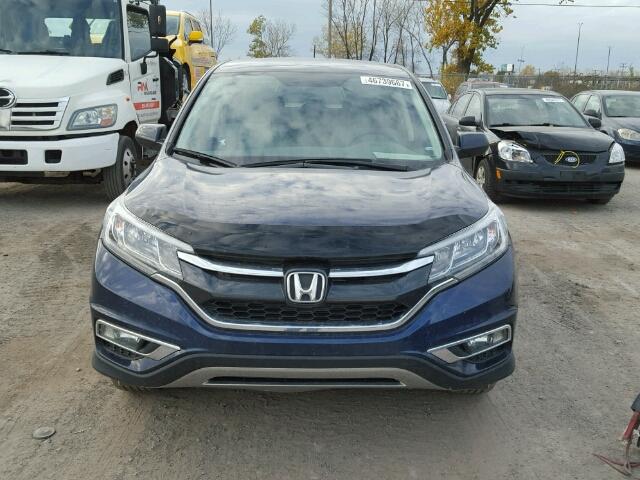 2HKRM4H43GH108703 - 2016 HONDA CR-V SE BLUE photo 9