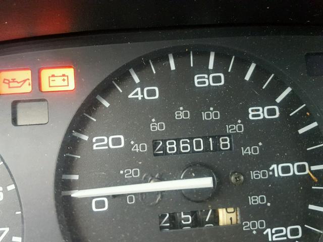 JHMEH9593RS017059 - 1994 HONDA CIVIC EX BLACK photo 8