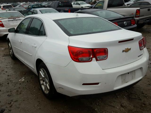 1G11C5SL0EF193831 - 2014 CHEVROLET MALIBU 1LT WHITE photo 3