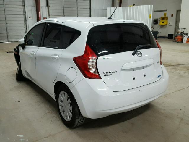 3N1CE2CP7FL419108 - 2015 NISSAN VERSA NOTE WHITE photo 3