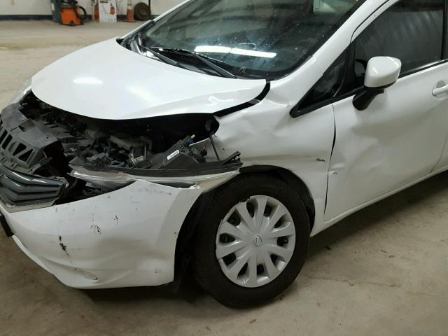 3N1CE2CP7FL419108 - 2015 NISSAN VERSA NOTE WHITE photo 9