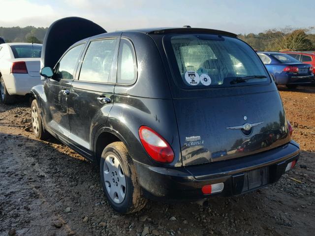 3A8FY48BX7T622465 - 2007 CHRYSLER PT CRUISER BLACK photo 3