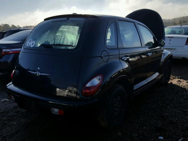 3A8FY48BX7T622465 - 2007 CHRYSLER PT CRUISER BLACK photo 4