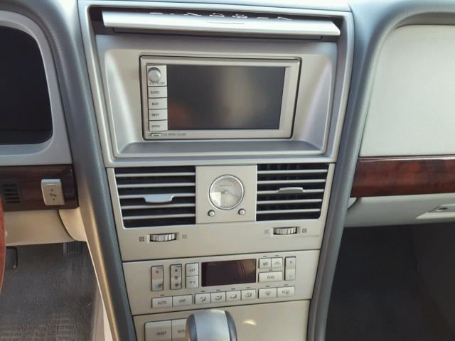 5LMEU88H74ZJ22383 - 2004 LINCOLN AVIATOR SILVER photo 9