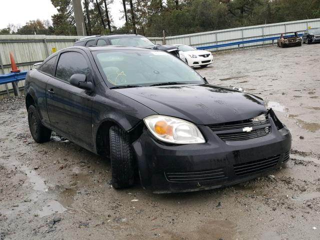 1G1AK15F267713279 - 2006 CHEVROLET COBALT LS BLACK photo 1