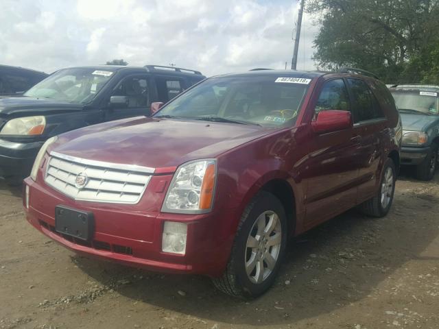 1GYEE637X60128946 - 2006 CADILLAC SRX RED photo 2